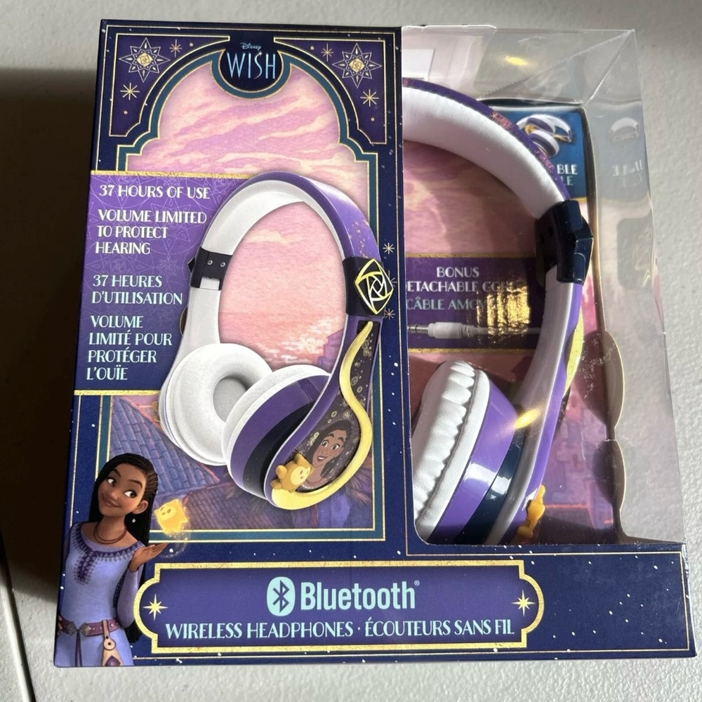 Disney Wish Bluetooth Headphones